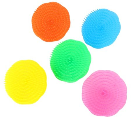 Kopfhaut-shampoo-bürste Haar-kopfhaut-bürsten-set Massage-shampoo-bürste Haar-kopfhaut Für Schuppen Zufällige Farbe