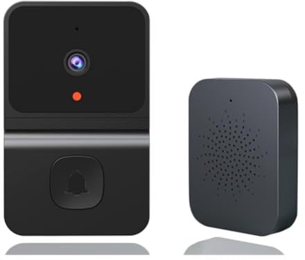 Yopeissn Video Doorbell Tuya Security Doorbell Camera with Chime Cloud Storage Night Vision Smart Video Door Bell A