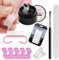 Nagelreparatur-Schutzgel Set für Brüchige Naturnägel - Schneller Nagelkleber & Reparaturgel, Nagelhärter & Nagelverstärker, Aufbaugel für Nagelverlängerung, Instant Easy Quick Fix gebrochene Nägel