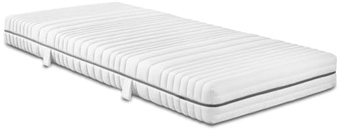 Bodyprotect Kaltschaummatratze Vital Protect 140x200 cm, orthopädische 7-Zonen Matratze Härtegrad H2 weich - mittelfest, Öko-Tex, ergonomische Schaumstoffmatratze Höhe 18 cm, Made in EU