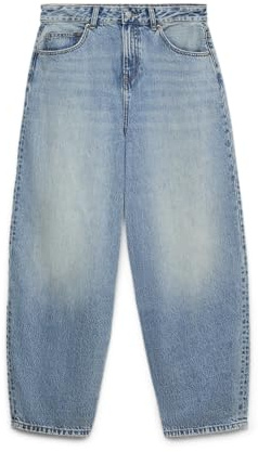VERO Moda Damen Vmbillie Hr Barrel ANK Jeans Li3151 Noos Vmbillie Hr Barrel ANK Jeans Li3151 Noos