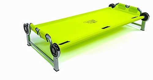 Kid-O-Bed grün, gerader Rahmen