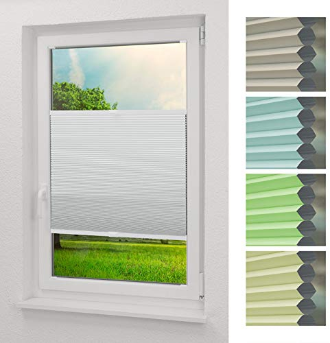 LYSEL - Qualitätswabenplissee abdunkelnd reinweiß - Wabenplissee in der Größe (Bx H) 70cm * 130cm