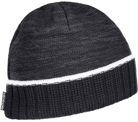 Half Rib Beanie – C: Black Raven T: Unisex