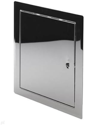 Stainless Steel Access Panel - Heavy Duty Metal Inspection Door Vision Hatch A. (150mm x 150mm)