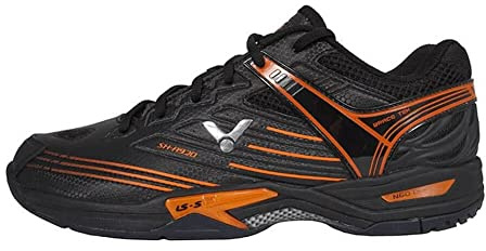 VICTOR Herren SH-A920 C Badmintonschuh/Squashschuh/Hallenschuh für jeden Bodenbelag, schwarz, 44.5 EU