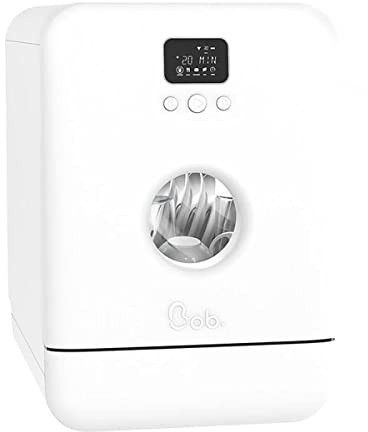 DAAN TECH Bob 2 couverts Mini lavastoviglie da appoggio, Bianco