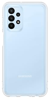 Samsung Soft Clear Cover EF-QA235 für das Galaxy A23 5G | Back Cover, Handy-Hülle, stoßfest, Schutz Case, transparent