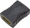 Lumonic Adaptateur Micro-HDMI [Full HD] I HDMI femelle - femelle avec contact plaqué or I HDMI vers HDMI adapté aux téléphones portables, appareils ph