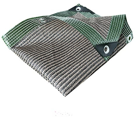 Filet Ombrage Jardin en Rouleau, Toile D Ombrage Rectangulaire Resistante, Ombrage Serre Toile Ombrage pour Serre, pour Serre Grange Ou Chenil Toit Couvre,brun-3x6m