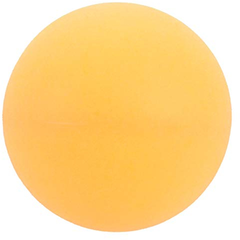 Zunedhys 50 Stück 40 mm Tischtennisbälle Pingpong Bälle, gelb/ zufällig