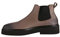 Copenhagen Chelsea Boots Leder Stretch-Einsatz grau Größe 45