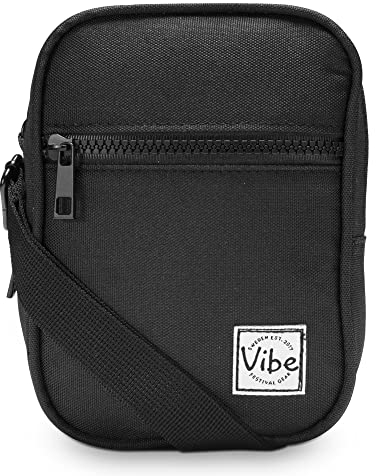 Vibe Festival Gear Klein 5in1 Schultertasche Umhängetasche Messenger bag fur Herren und Damen, jungen, Crossbody Crossbag Bauchtasche Handtasche rucksack handytasche