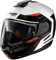Nolan N90-3 Reflector N-Com Klapphelm (White/Black/Red,S (56))