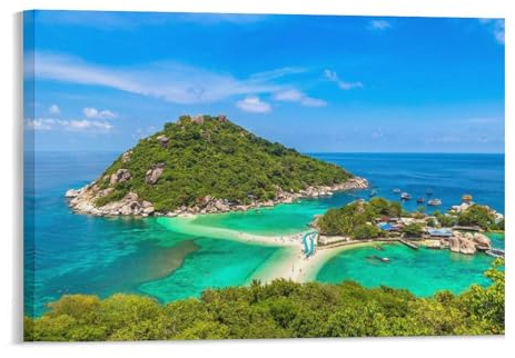 Thailand an einem Sommertag,Puzzles 1000 Teile für Erwachsene, Klassische Puzzle Jungen Mädchen Puzzle Herausfordernde Und Schwierige Rätsel für Erwachsene Und Jugendliche(75x50cm)-198