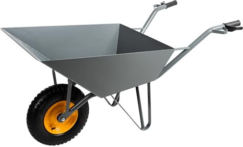 Schubkarre Kelberg 85L BAU Garten Hof Bauschubkarre Steinsetzerkarre Schiebkare