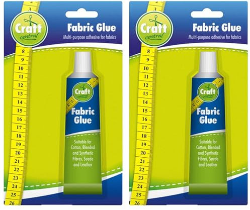 Fabric Glue for Clothes 50 ml Strong Quick Dry Adhesive for DIY Craft Projects Repairs and Alterations Washable Permanent Bonding Solution Textile Felt and Badges Leather No Sewing Needed (2)