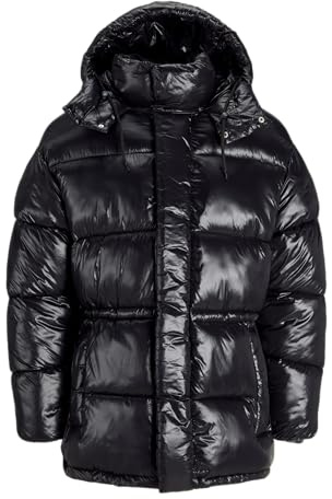 JACK & JONES Herren Jorgreenpoint Hood Puffer Jacket Pufferjacke (1er Pack)