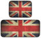 2-teiliges Küchenteppich-Set, schöne britische Flagge, Union-Jack-Küchenmatte, rutschfest, waschbar, Flurläufer, Dekoration für Küche, Bodenmatte