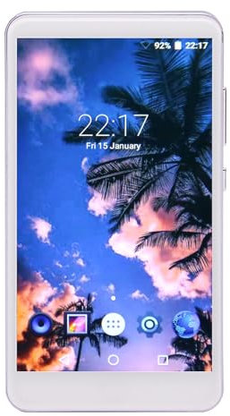 Lettore MP4 con Bluetooth e Wifi, Lettore MP4 Wifi con Fotocamera Lettore Audio Digitale Lettore Musicale Portatile Touch Screen Completo da 5 Suono HiFi, Compatibile con