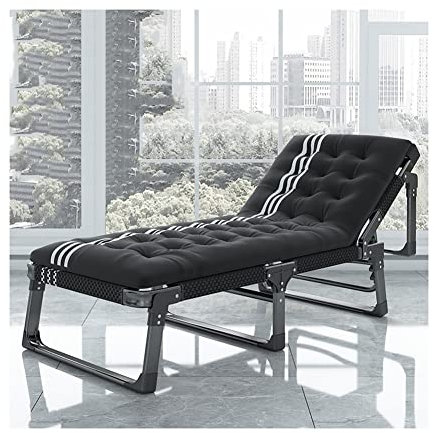 Catres para adultos, tumbonas plegables de 5 posiciones, tumbonas portátiles para exteriores, tumbonas para interiores con almohada para playa, césped, camping, piscina, bronceado, acero inoxidable.A+