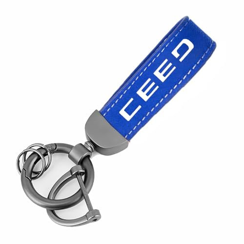 WxsTZL Schlüsselanhänger Schlüsselband Auto Schlüsselkreis Kompatibel mit für KIA Ceed Rio Picanto Sportage K5 K3 Wildleder, 83 * 35MM-B