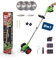 Genius Rotorazer 8 in1 Gartengerät Set 23-TLG. Akku Rasentrimmer Rasenkantenschneider Freischneider mit 2 Akku, Einstellbarer Schnitttiefe, 7 Messerscharfe Klinen, ausziehbare Teleskopstange, Garten