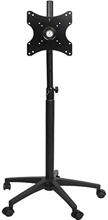 FBSHAD Portable TV Stand for 22-43 Inch TVs, Max 200x200 Mobile TV Cart