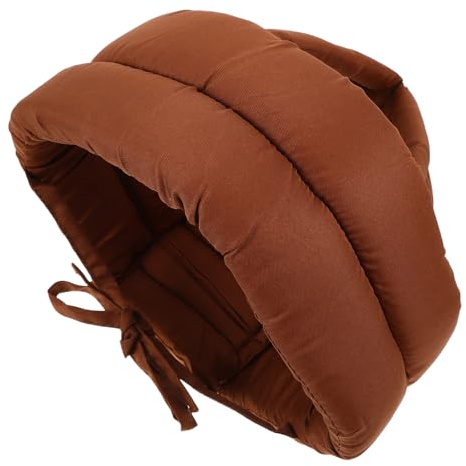 Weicher Kopfschutzhelm für Senioren mit Verstellbarem Sitz | Leicht Gepolstert, Atmungsaktive Oberseite, Baumwolle mit Schaumstoff, für Erwachsene und Ältere Personen