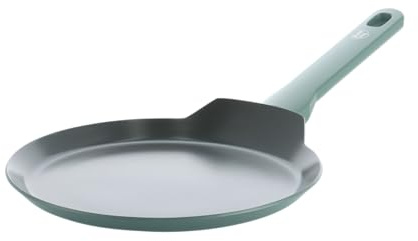 GreenChef Tones Keramik-Antihaft-Pfannkuchenpfanne, 24 cm, Induktion, PFAS-frei, Spülmaschinenfest, Ofenfest, Smokey Blue