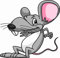 kleberio Aufkleber Sticker Maus birdsticker lustig Coole Sticker für Kinder selbstklebend Autoaufkleber Bild Dekoration Set Car 20 x 20 cm