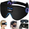 MUSICOZY Sleep Mask Headphones,100% Blockout 3D Sleep Headphones Bluetooth 5.4 Eye Mask Headphones 16Hrs Playing Music Headphones for Sleeping,Travel,Nap,Restful Sleep,Shift Work| Gifts for Men, Women