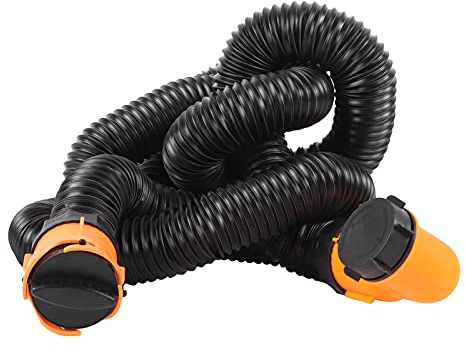 Kit de tuyau d'égout, tuyau de vidange durable de 4,5 m de long pour camping-cars et camping-cars.