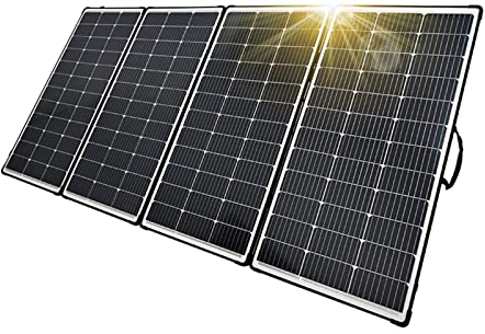enjoy solar 440W 36V Gaia Max Solartasche, panel solar plegable, panel solar para exteriores, ideal para autocaravanas, barcos, camping y situaciones de emergencia
