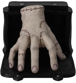 Royal Bobbles Wednesday Thing with Moving Fingers – 15,2 cm D x 11,4 cm B x 8,9 cm H – Sammlerstück Wackelkopf-Statue