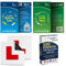 2025 UK Driving Theory Test Kit – Highway Code Book, Know Your Traffic Signs, Theory Test Flash Cards & L Plates for Learner Drivers