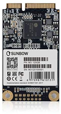 Sunbow Mini PCIe mSata 60 Go 120 Go 240 Go SSD Solid State Drive (30 mm * 50 mm) 120 Go