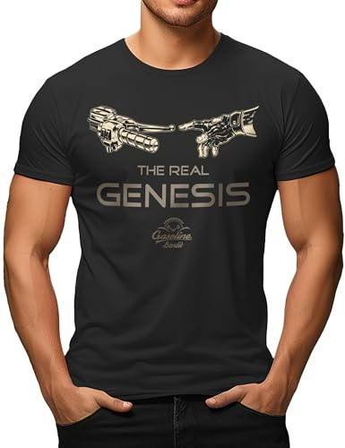 Gasoline Bandit T-Shirt original Biker Racer Design:The Real Genesis
