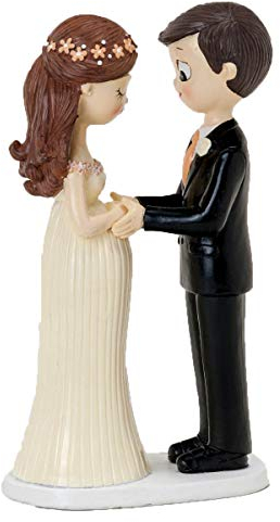 Mopec Figurine Pastel Mariée Grossesse 21 cm