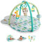 Bright Starts, Hug ‘n Cuddle, Spieldecke mit Spielbogen, Elefant, mit Melodien und 5 abnehmbaren Spielzeugen