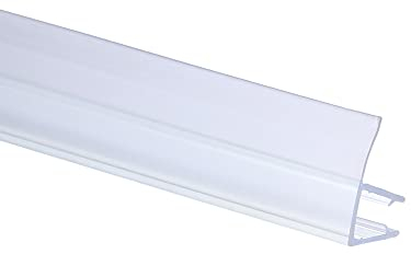 Duschdichtung PVC Ersatzdichtung TYP-4 200cm Glasstärke 6mm Gummilippe 10mm