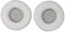 Generic Universal Replacement Pads Earmuff Earpads Cover 50mm-105mm White, White, 75mm