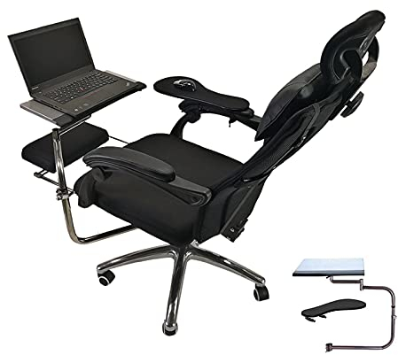 Noble Createaprototype Ergonomic Keyboard Laptop Mouse Stand, Foldable Portable Computer Stand & 360° Adjustable Armrest Wrist Rest, for Workstation/Video Gaming