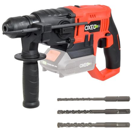 Marteau perforateur sans fil 18V Easy Full 1.2 joules - livré sans batterie - 2 vitesses - poignée anti-vibration - 3 mèches