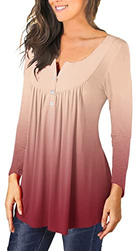 Saymany Schichten Mit Langen Ärmeln Für Frauen Mom Life Hemden Für Frauen Weiße Lange Ärmeln Women 's Therme Wear Cute Weiße Hemden Für Frauen Produkte Für Behälter Frauen Lagern Langen Ärmel