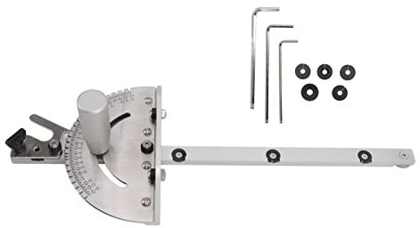 Angle Miter Gauge, Aluminum Accuracy Miter Gauge, Table Saw Miter Gauge for Woodworking Accessories