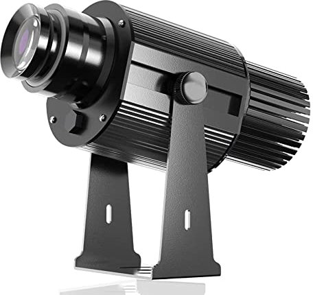 35W Logo Projector Outdoor, LED GOBO Projector Custom Logo for Wedding Advertising, Rotatable Project Image GOBO Projector Light for Hotel Company Store Outdoor Indoor Use