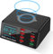 8-Port-Schnellladegerät Mit Kabellosem Ladegerät, 100 W QC 3.0 PD18W Multi-USB-Ladestation, Schnelllade-Hub, Kompatibel Mit Allen Telefonen