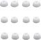 CYADCI White Earbud Tips 6 Pairs S/M/L Earbud Covers Rubber Replacement Earbud Tips Ear Bud Replacement Pieces Silicone Compatible with Samsung Galaxy Buds 2 Pro Headphones Fit in Charge Case