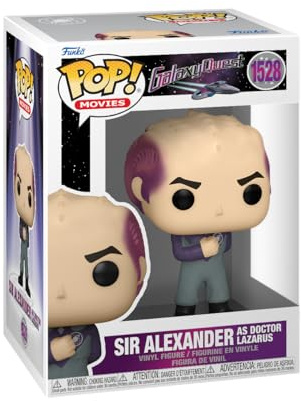 Funko POP! Movies: Galaxy Quest - Alexander Dane as Dr. Lazarus | Offizielles Sci-Fi Merch - Vinyl Sammelfigur als Regal Deko - Geschenkidee zum Geburtstag für Fans und Sammler